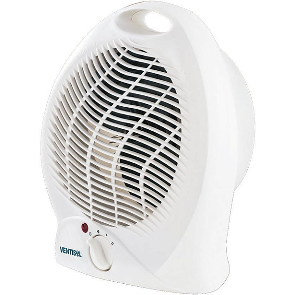 Aquecedor Elétrico Ventisol 127V 1500W Branco Portátil