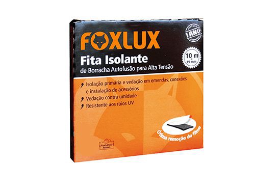 Fita Isolante Autofusão 19Mmx10Mt Foxlux