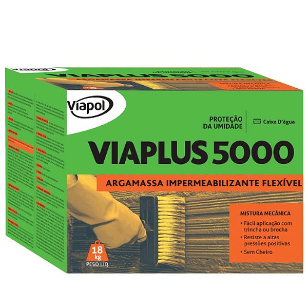 Impermeabilizante Viaplus 5000 18 Kg Viapol