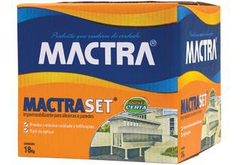 Impermeabilizante Mactraset 18Kg Mactra