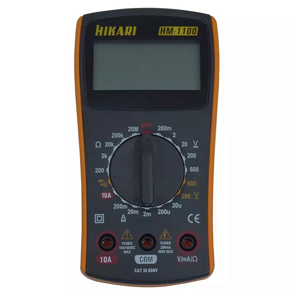 Multímetro Digital Hm-1100 - Hikari