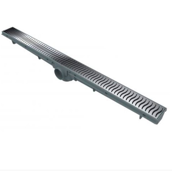 Ralo Linear 70Cm Grelha Cromada - Tigre