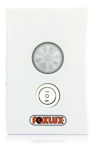 Sensor De Presença 180º  Embutir 4X2 De Parede Foxlux