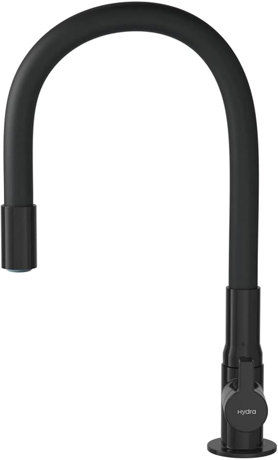 Torneira Flex Hydramotion Bancada Preta Hydra