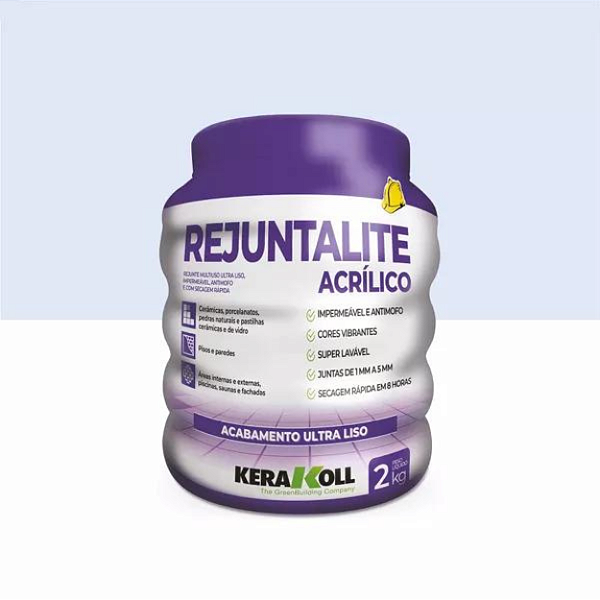 Rejunte Rejuntalite Acrílico Céu 2KG Kerakoll