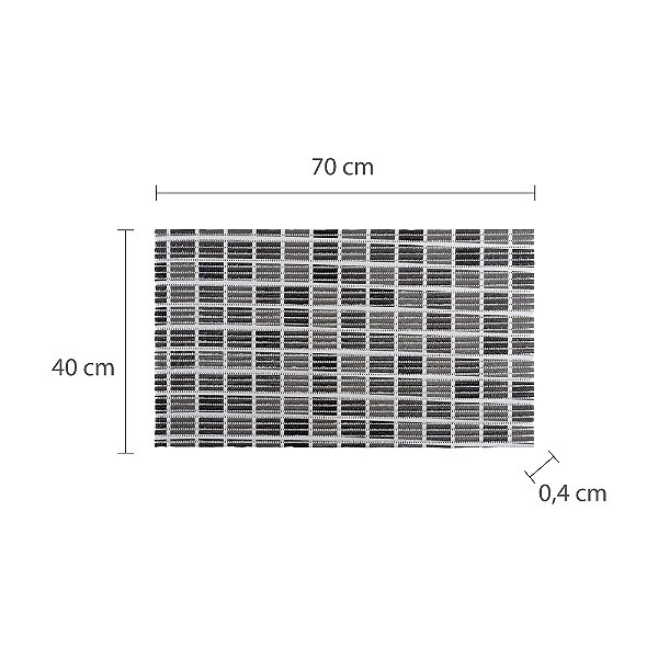 Tapete Astra Pvc 40X70Cm Est7*Qd1