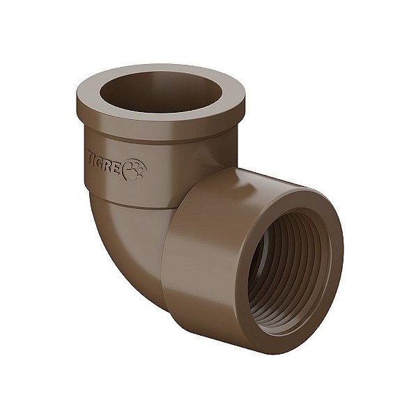 Joelho 90° Soldável Mista Redução e Rosca 32mm x 3/4" Tigre