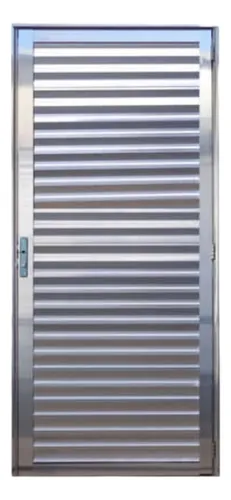 Porta Fortline Palheta Brilhante Esquerda 210X86 - 2677- Atlantica