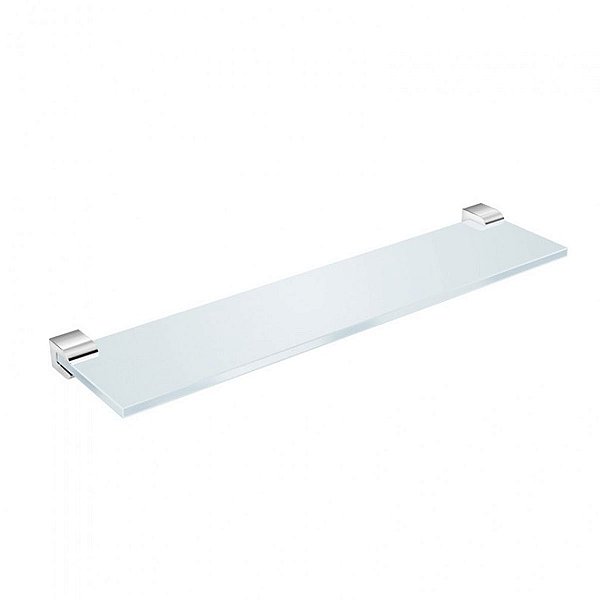 Prateleira de Vidro 400MM B8001I3CR0 Cromada Suite Incepa