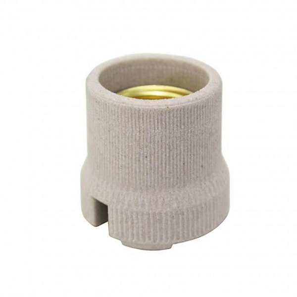 Soquete Para Lâmpada Lorenzetti Base E27 Cerâmico 1451-Fp