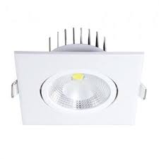Spot Led 6w BIV 6.500k Quadrado Direcionável Embutir Bivolt - Blumenau