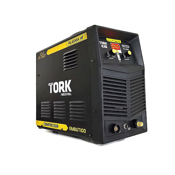Inversor De Solda Corte Plasma HF Com Compressor  PLC-9050 -220V Super Tork