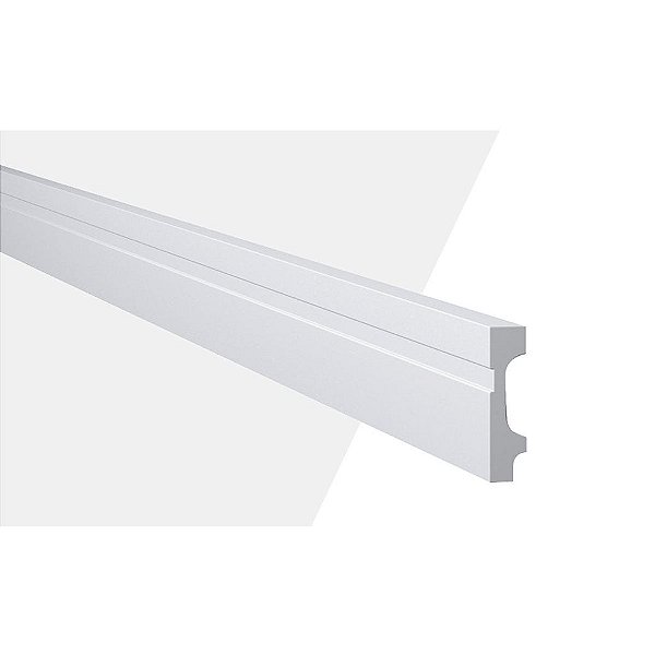 Rodapé Wallstyl FB7 70 x 18 x 2440mm Gart