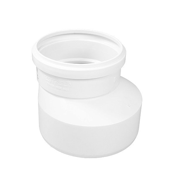 Redução Excêntrica para Esgoto 150x100mm Estrela