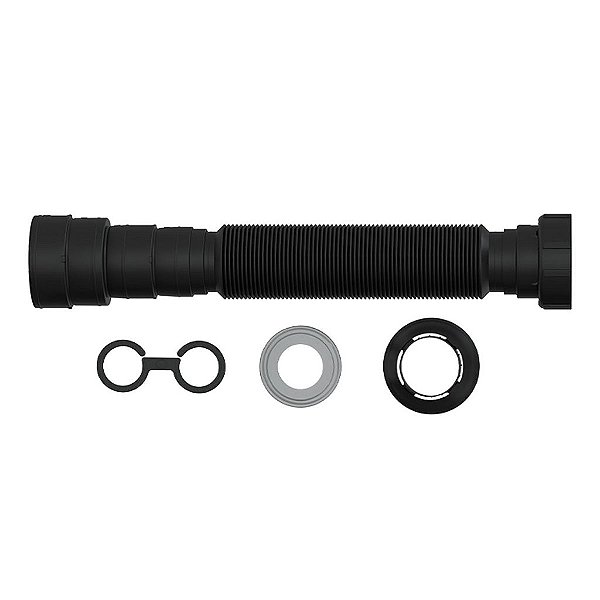Sifão Tubo Extensivo Universal Preto 030140 Blukit