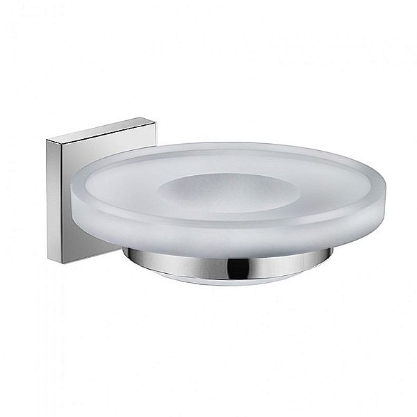 Saboneteira de Vidro B8004I3CR0 Cromada Suite Incepa