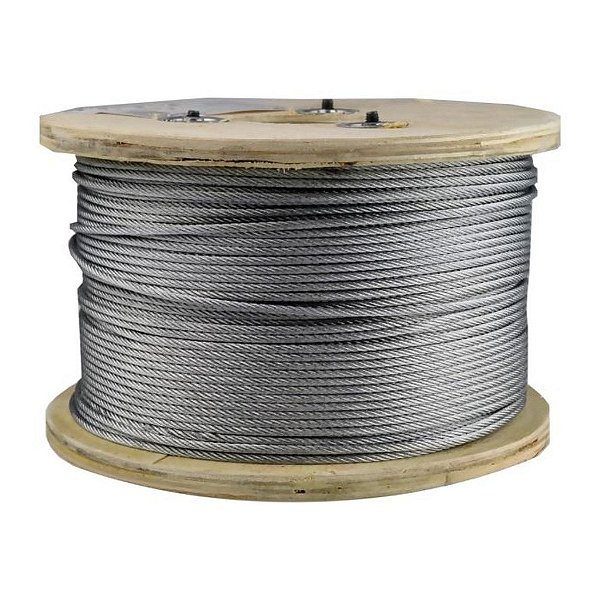 Cabo de Aço 6x7 3/32AF Por Metro Starfer