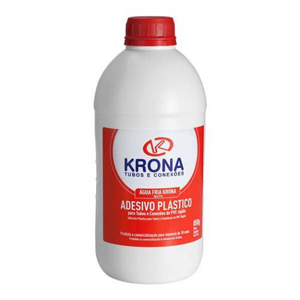 Adesivo para Tubos e Conexões em PVC de 850G - Krona