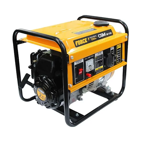 Gerador à Gasolina 1,2 kVA 4 Tempos 4L 4,5h GM1200 220V CSM