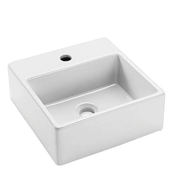 Cuba de Apoio Quadrada Branca - Icasa