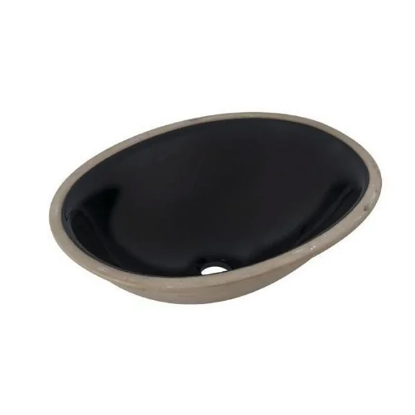 Cuba de Embutir Oval IL6 Preto - Icasa