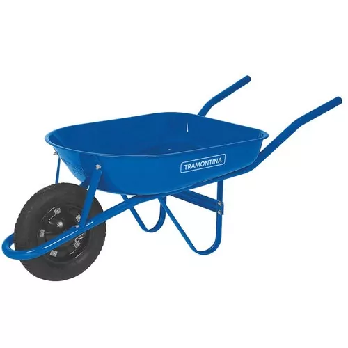 Carrinho de Mão com Caçamba Metálica Rasa 50 Litros - Tramontina
