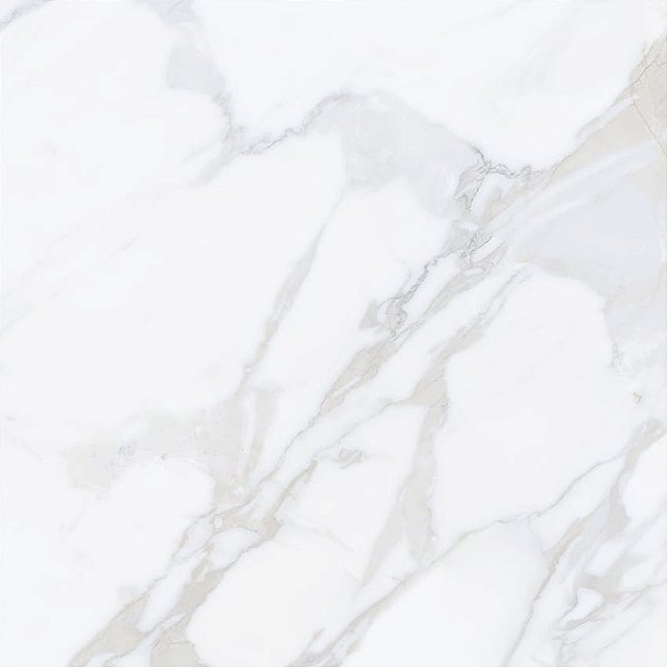 Piso Finalle Brilhante 60X60Cm Branco (Cx2,15M²) - Formigres