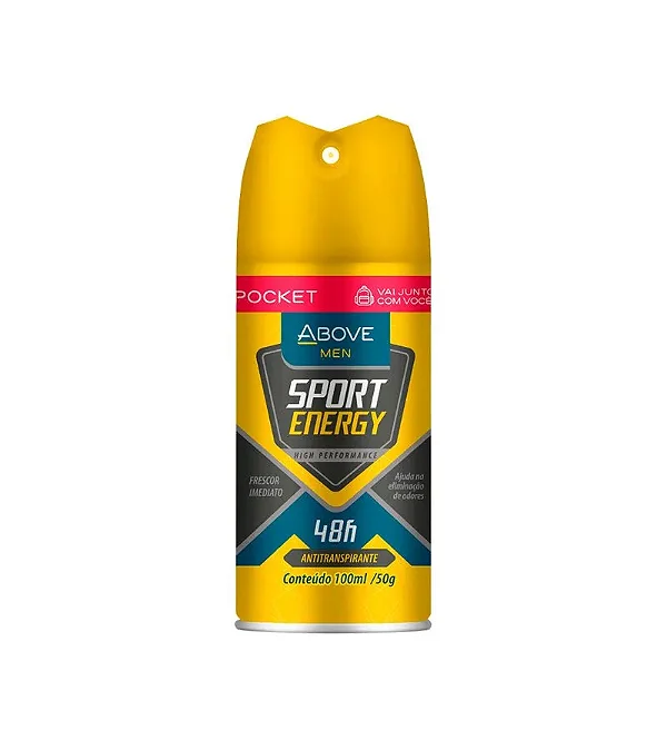 DESOD AERO ABOVE SPORT ENERGY MEN 48H 100ML/50G
