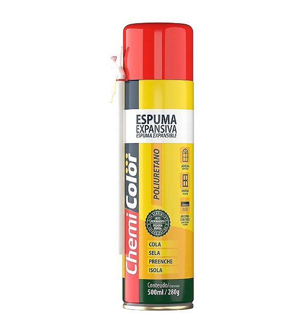 Espuma Expansiva 500Ml/280G Chemi Color