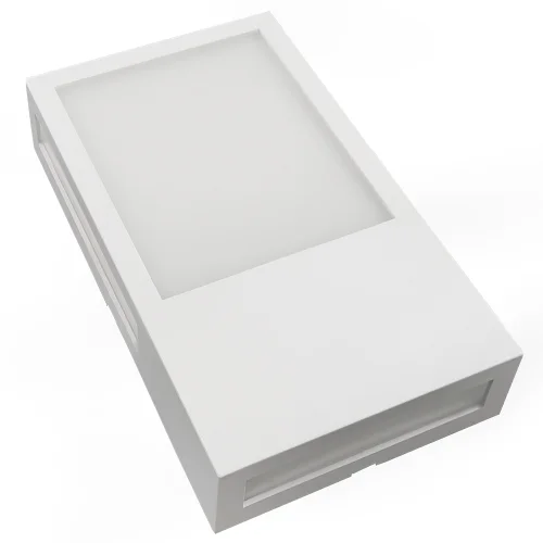 Arandela Led Cube Branco Fosco 6500K 12W Bivolt Avant