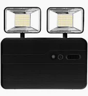 LUMINARIA EMERG AVANT LED BLOCO-EVO-12W-6000K PR FOSC