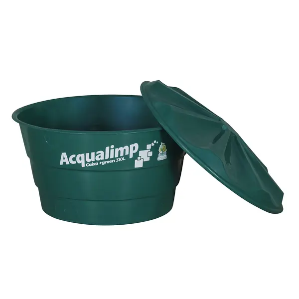 CAIXA D'AGUA ACQUALIMP+ GREEN/VERDE 310L C/T