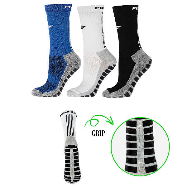 Meia Com Antiderrapante Grip Penalty 39-44
