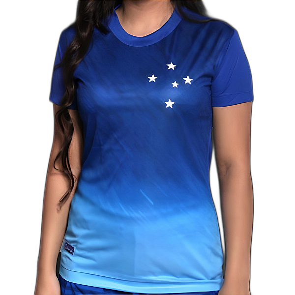 Camisa Básica Feminina Cruzeiro