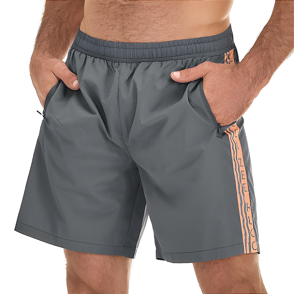 Bermuda Básica Masculina Com Zíper