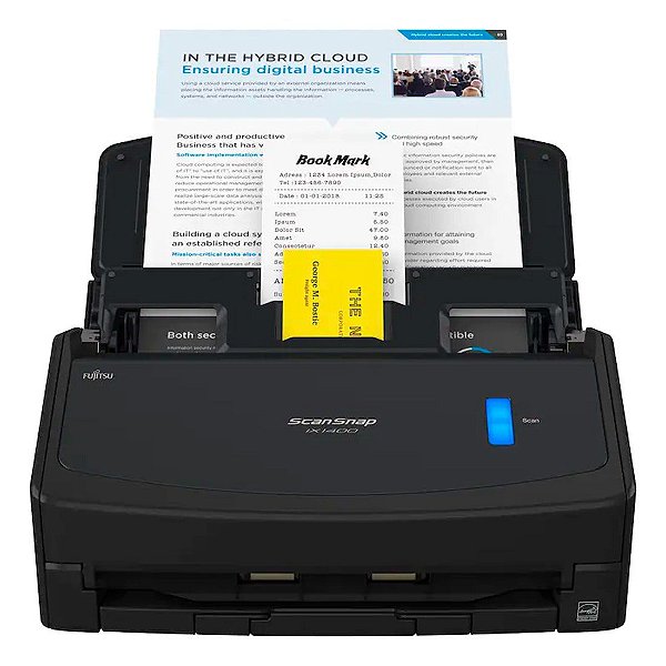Scanner Fujitsux1400 Preto 40Ppm A4 Cg01000-300001
