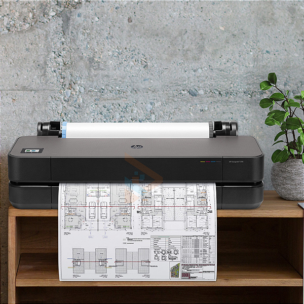 Plotter Hp Designjet T250 24" A1 Wifi Colorida Bivolt 5Hb06A