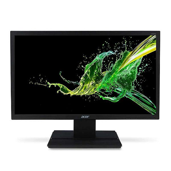 Monitor 19.5" Acer Led V206Hql Vga + Hdmi Um.Iv6Aa.A11