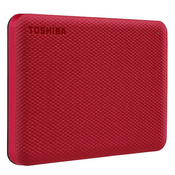 Hd Externo 2Tb Toshiba Canvio Advance Vermelh Hdtca20Xr3Aa