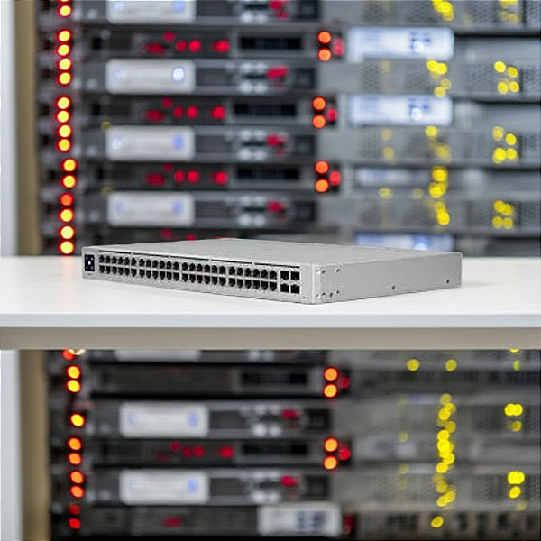 Switch 48P Ubiquiti Unifi Gen2 Poe + 4Sfp(195W) Usw-48-Poe