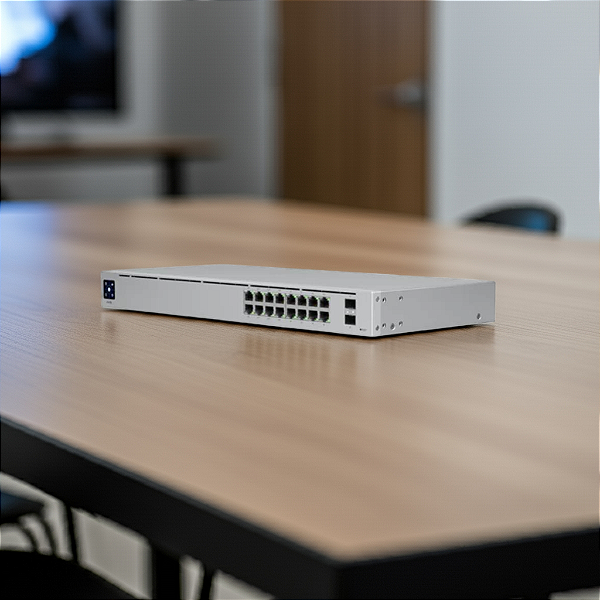 Switch Ubiquiti Unifi Gen2 16P Poe + 2Sfp (42W) Usw-16-Poe I
