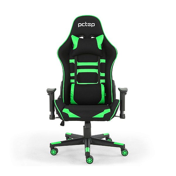 Cadeira Gamer Pctop Power Verde - X-2555
