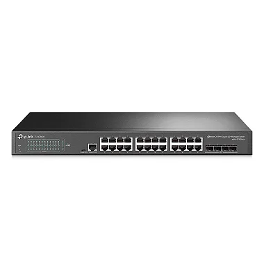 Switch 24P Tp-Link 4 Slots Sfp Gerenciável Tl-Sg3428