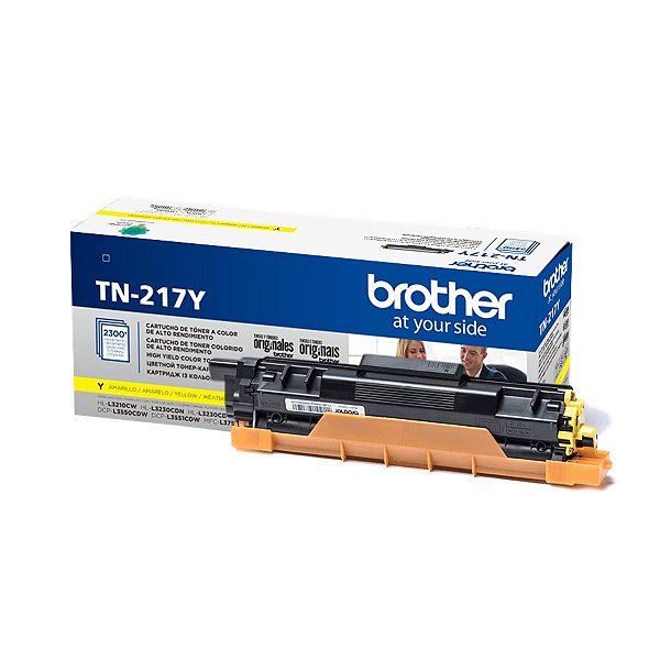 Toner Brother Amarelo 2.3K Tn217Ybr