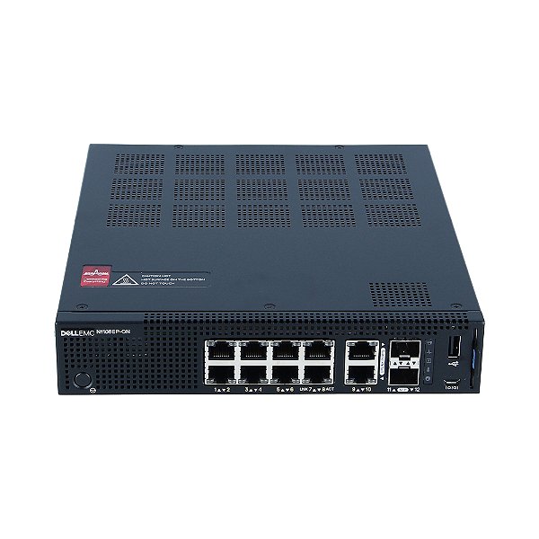 Switch 8P Dell N1108Ep 10/100/1000 +2 Sfp