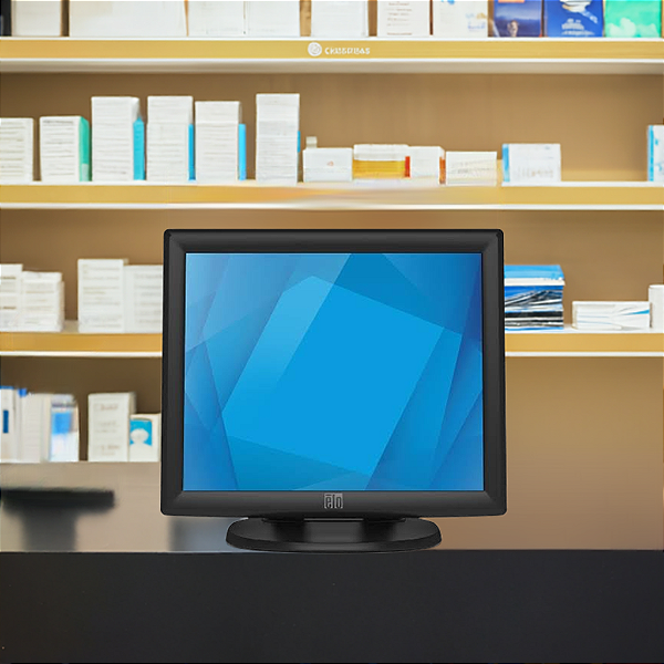 Monitor Touch Screen Elo 1515L  15 Resistivo Ser/Usb E700813