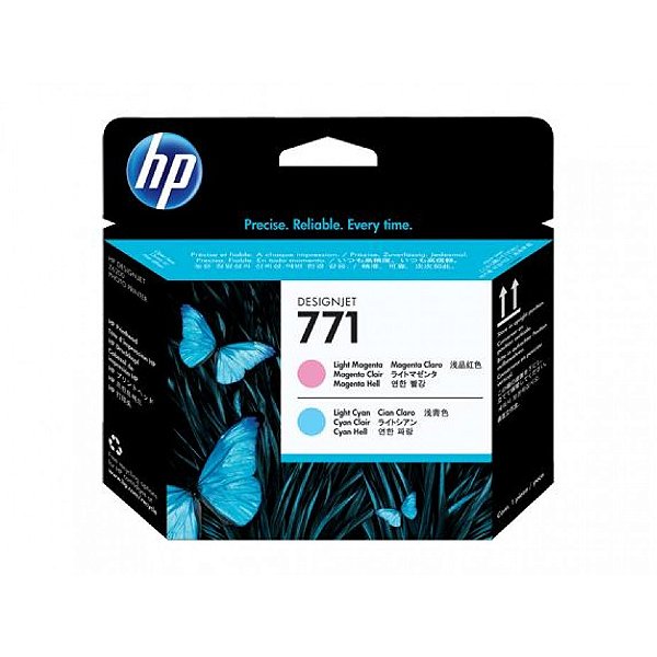 Cabeça De Impressão Hp 771A Magenta E Ciano Ce019A