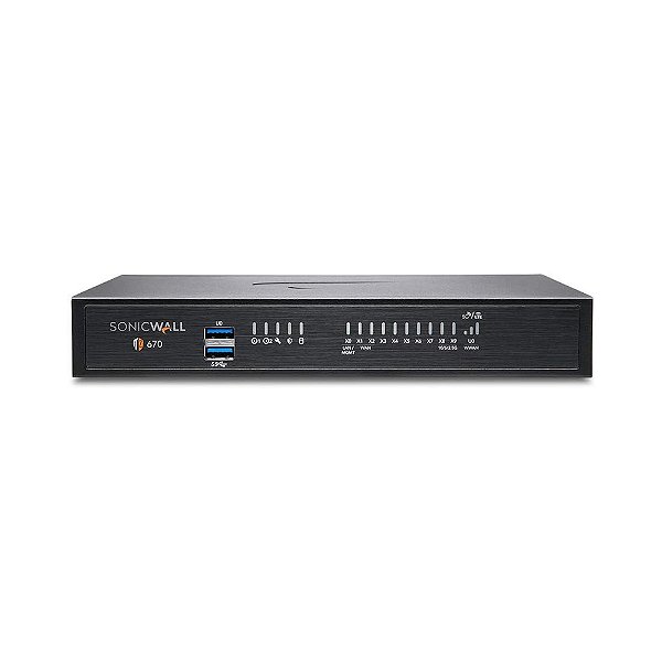 Firewall Sonicwall Tz670 Alta Disponibilidade 02-Ssc-5654