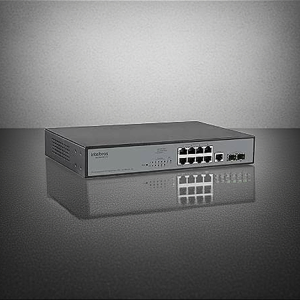 Switch 8P Intelbras Sg 1002 Mr L2+ Gigabit Gerenciavel +2P MiniGbic 4760041