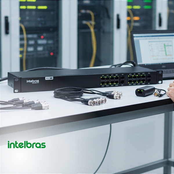 Power Balun Intelbras 16 Canais Vb 3016 S/Fonte 4K 4810033